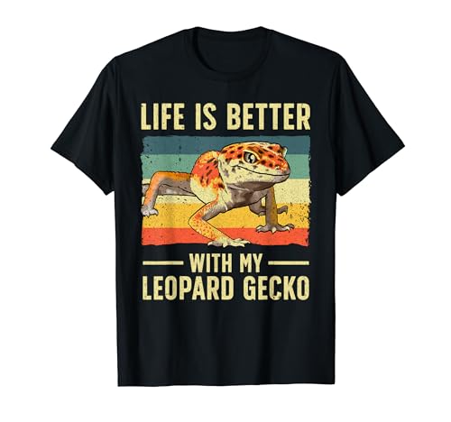 Cool Leopard Gecko For Men Women Kids Leopard Gecko Lover T-Shirt