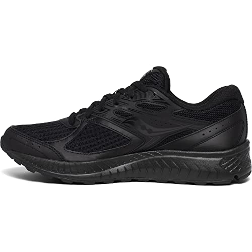 Saucony Men's Cohesion 13 Walking Shoe, Black/Black, 9 M US