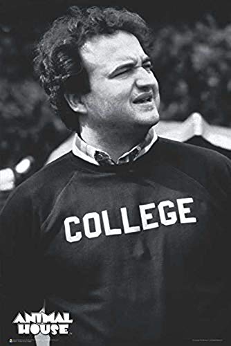 Scorpio Posters John Belushi - Animal House Movie College - Officially Licensed - Laminated Poster - 24.5' x 36.5'