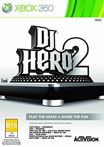 Dj Hero 2 Software - Xbox 360 (Stand-Alone Software)