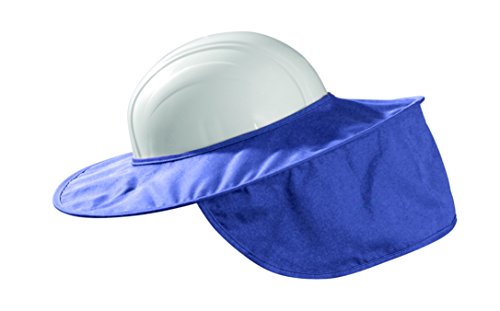 OccuNomix Blue CottonTwill Hard Hat Shade Neck Protector,Navy