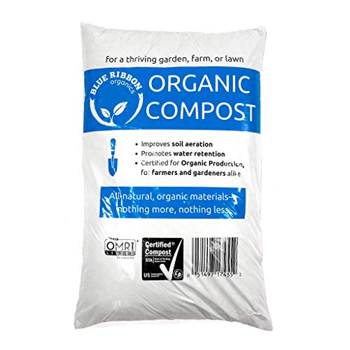 Ribbon Organics OMRI Certified Organic Compost Size: 7.9 Gallons, 32-35 Pound Bag