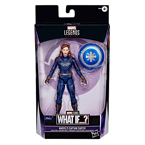 Marvel Legends Series What If? Captain Carter Stealth Suit w/ Shield Exclusive