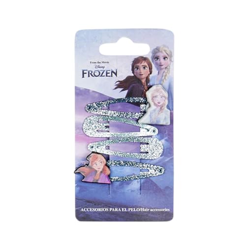 Disney Frozen Hair Clips 4 Pieces Multicolor