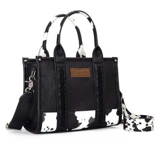 Wrangler Tote Handbag for Women Top Handle with Detachable Crossbody Strap WG102-8120SBK