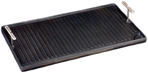 Camp Chef Reversible Griddle - Cast Iron Griddle for Outdoor Cooking & Camping Gear - 16' x 24'