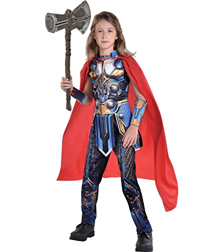 Party City Thor Love and Thunder: Thor Halloween Costume for Boys - Large 12-14