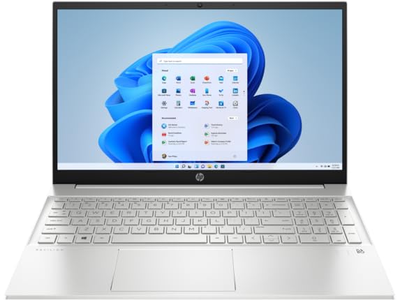 HP Pavilion 15 Laptop, 12th Generation Intel Core i7-1255U Processor, 32 GB RAM, 1 TB SSD, 15.6' Full HD Display, Fingerprint Reader, Wi-Fi & Bluetooth, HD Webcam,Backlit Keyboard,Windows 11 Pro