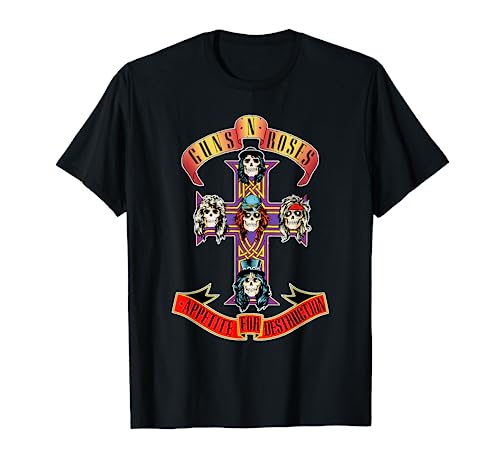 Guns N' Roses Official Cross T-Shirt
