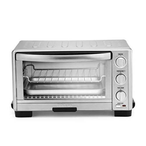 Cuisinart TOB-1010 Toaster Oven Broiler, 11.875' x 15.75' x 9', Stainless Steel