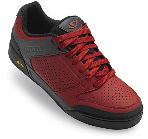 Giro Riddance Mens Downhill Cycling Shoe − 44, Dark Red/Dark Shadow (2020)