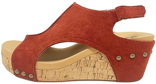 Corkys Footwear Carley Womens Casual 2.5' Wedge SZ 08