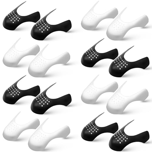 VITKSTAR 8 pairs Shoe Toe Crease Protector for Sneaker, Anti-Wrinkle Shoes Crease Protector Prevent Shoes Crease