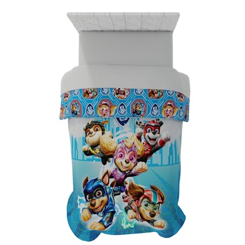 Franco Paw Patrol 2 Movie Kids Bedding Super Soft Microfiber Reversible Comforter, Twin/Full, (Officially Licensed Product)