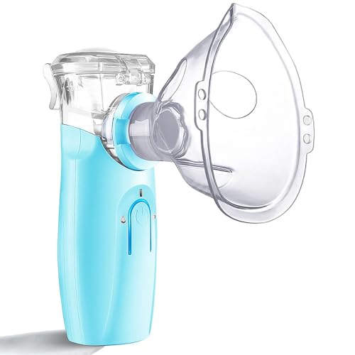 MAYLUCK Handheld Portable Inhaler Ultrasonic Nebuliser Strong Mist for Baby Kids Adults