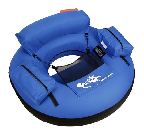 High Sierra II Inflatable Float Tube for Fishing and Angling by Caddis Sports Inc.