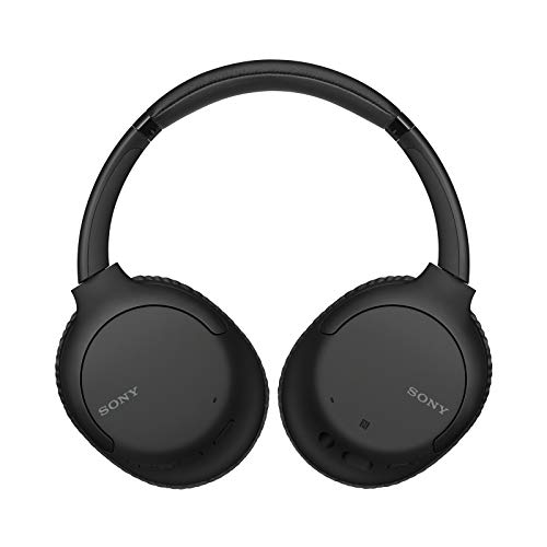 Sony Noise Canceling Headphones WHCH710N: Wireless Bluetooth Over The Ear Headset with Mic for Phone-Call and Alexa Voice Control, Black