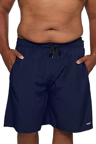 HOdo Mens Big and Tall Swim Trunks Navy 4XL