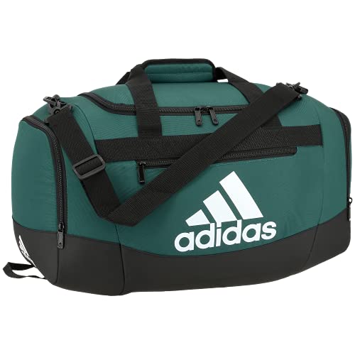 adidas Unisex Defender 4 Small Duffel Bag, Team Dark Green, One Size