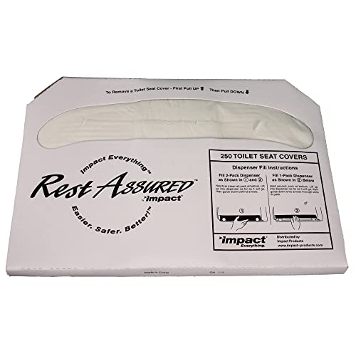 Rest Assured Toilet Seat Covers (5,000 Count - 20 Pack)