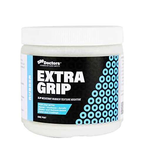 Extra Grip Anti-Skid Rubber Additive for Paint – Slip Resistant Additive to Make Non-Slip Paint – Ideal for Epoxy, Urethane, and Acrylic Coatings