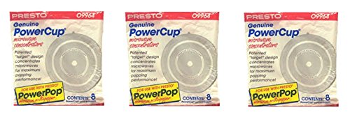 Presto 09964 Microwave Power Pop Powercup Popcorn Concentrator Cup - 24 Pack