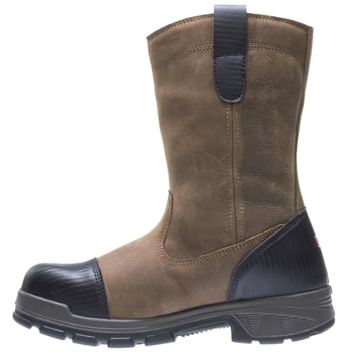 Wolverine Men's Blade LX Waterproof Comp Toe Work Boot, Brown, 10 M US