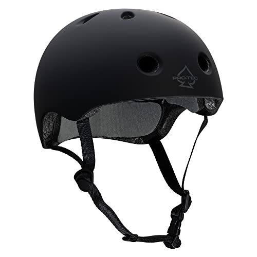 Pro-Tec Spade Series Skate Helmet, Age 8+, Matte Black