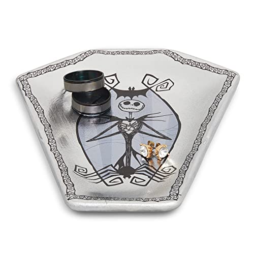 Disney The Nightmare Before Christmas Jewelry Tray - Ceramic Trinket Dish - Jack Skellington Jewelry Dish