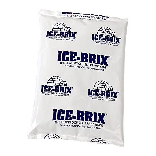 Polar Tech | IB 6 | ICE-BRIX & XTREME BRIX Cold Packs | 6 oz, 6' x 4' x 3/4' (Case of 48)