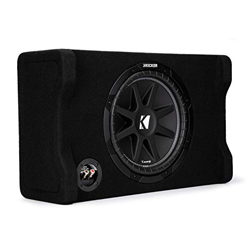 KICKER Comp 12' (30cm) Subwoofer in Down Firing Encl, 4-Ohm; RoHS Compliant