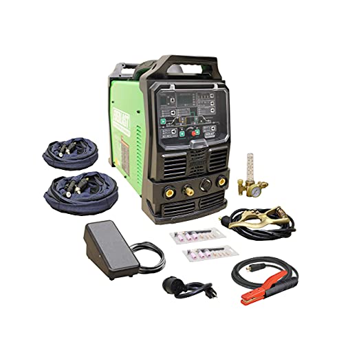 Everlast PowerTIG 255EXT Digital AC/DC TIG Stick Pulse Inverter Welder 110v/220v Dual Voltage