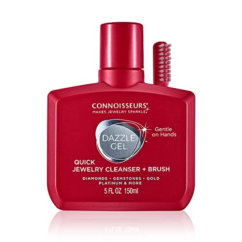 CONNOISSEURS Dazzle Quick Jewelry Cleansing Gel, 5 Ounce