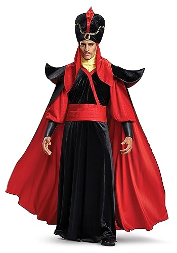 Disguise Men's Jafar Deluxe Adult Costume, XXL (50-52)