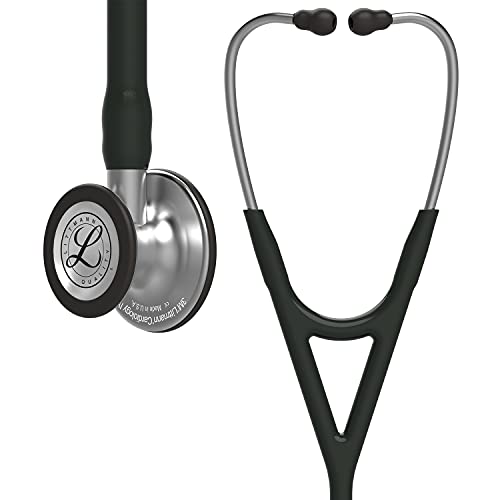 3M 6152 Littmann Cardiology IV Stainless Steel Chestpiece Stethoscope with 27' Black Tube