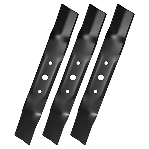 budrash GX20250 Mower Blades for John Dee re 48 inch Deck, GY20568 High Lift Blades Compatible with John Dee re L120 L130 L2048 L2548 2148HV 48' Deck Lawn Tractor, Replace 330-619, 3 Pack