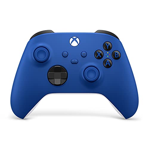 Xbox Wireless Controller Shock Blue - Wireless - Bluetooth - USB - Xbox Series X, Xbox Series S, Xbox One, PC, Android, iOS, Tablet - Shock Blue