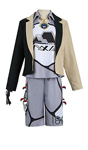 Cosplayonsen Raihan Cosplay Costume Sword and Shield Gym Leader Full Set (Men-XXXL, Gordie)