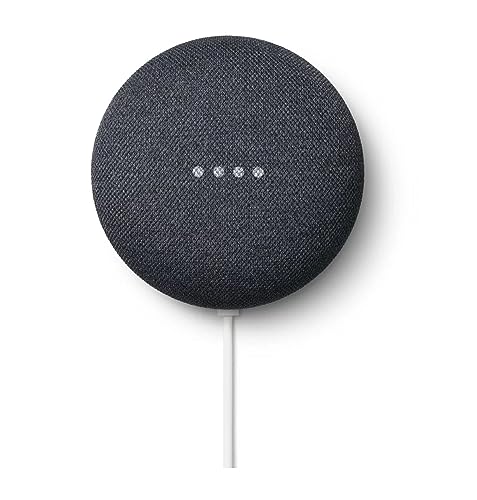 Google Nest Mini 2nd Generation Smart Speaker with Google Assistant - Charcoal