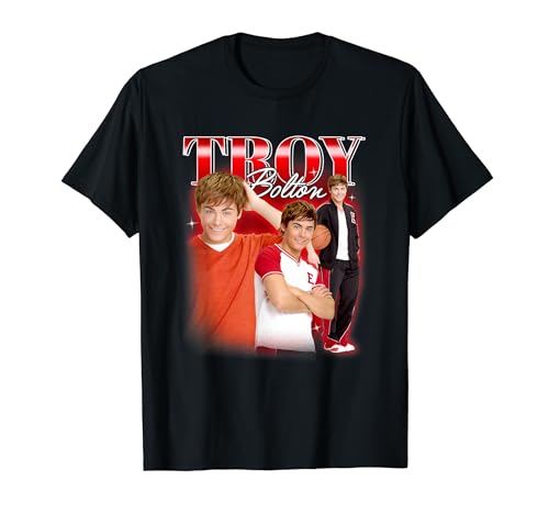 Disney High School Musical The Series Troy Bolton Collage T-Shirt