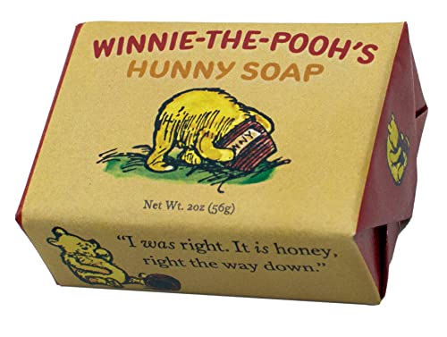 The Unemployed Philosophers Guild Winnie-the-Pooh's Hunny Soap - Made in the USA, 2oz (56g) Travel Size Pooh Bear Themed Guest Bar