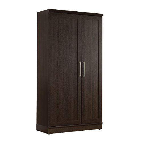 Sauder HomePlus Storage Pantry cabinets, L: 35.35' x W: 17.01' x H: 71.18', Dakota Oak finish