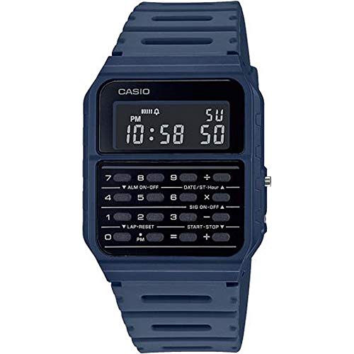Casio Standard CA-53WF Calculator Watch with Calculator Function, navy (2B), Calculator function