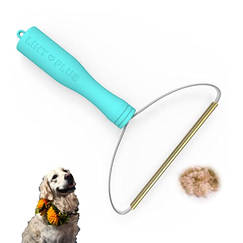 Deep Cleaner Pro Pet Hair Remover-Special Cat Hair Remover Multi Fabric Edge and Carpet Rake Scraper by LINTPLUS-Dog Hair Remover for Rugs,Couch & Pet Towers-Easy to Every Hair!