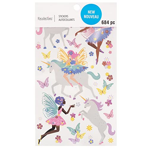 Unicorns & Fairies Sticker Book by Recollections