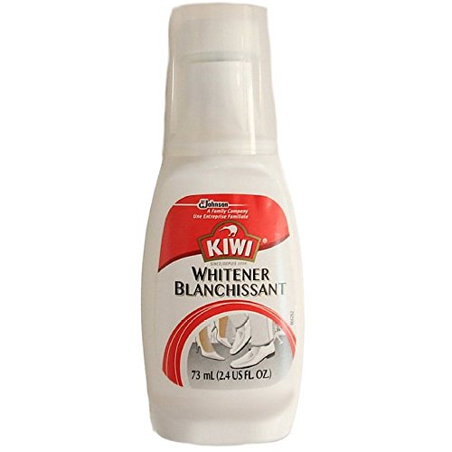 KIWI Shoe Cleaner and Whitener | For Leather, Vinyl, Canvas, Nylon and More | 2.4 Fl Oz