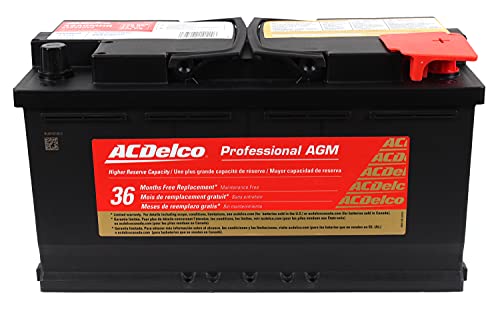 ACDelco Gold 49AGMHR 36 Month Warranty High Reserve AGM BCI Group 49 Battery