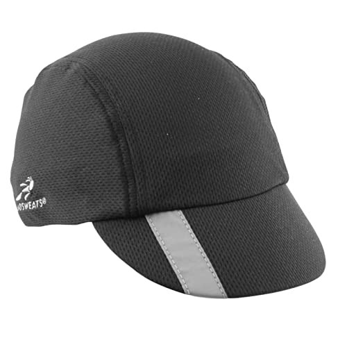 Headsweats Cycle Cap Black Reflective