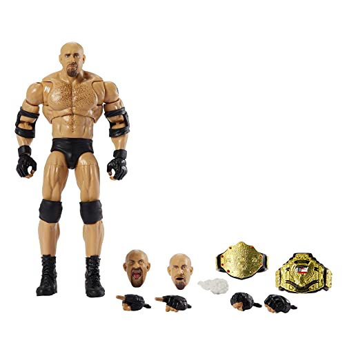 Mattel WWE Goldberg Ultimate Edition Fan TakeOver Action Figure with Articulation, Life-like Detail & Accessories, 6-inch