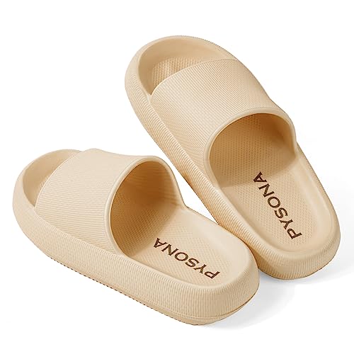 Cloud Slides for Women and Men - Soft, Comfy, Relax Cloud Slippers, Thick Sole, Non-slip Pillow Slippers, Easy to Clean, Shower, Swimming, Beach, Indoor and Outdoor Pillow Slides
